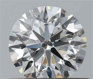 Picture of Natural Diamond 0.50 Carats, Round with Excellent Cut, E Color, VS1 Clarity and Certified by IGI