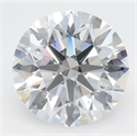 Del inventario de diamantes de laboratorio, 3.49 quilates, Redondo , Color D, claridad VVS1 y certificado GIA
