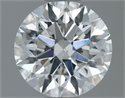 Natural Diamond 0.84 Carats, Round with Excellent Cut, F Color, SI2 Clarity and Certified by GIA