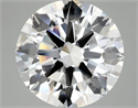 Lab Grown Diamond 6.06 Carats, Round with Ideal Cut, E Color, VVS2 Clarity and Certified by IGI