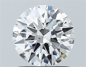 Foto Diamante Natural 1.00 quilates, Redondo , Color F, claridad SI1 y certificado GIA de