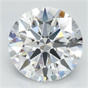 Del inventario de diamantes de laboratorio, 2.75 quilates, Redondo , Color D, claridad IF y certificado IGI