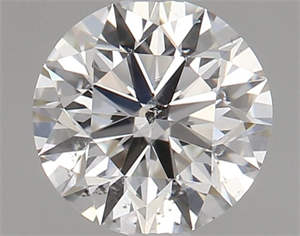 Picture of Natural Diamond 0.62 Carats, Round with Excellent Cut, G Color, SI2 Clarity and Certified by GIA