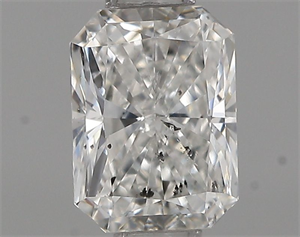 Foto Diamante Natural 0.52 quilates, Radiante , Color F, claridad SI2 y certificado IGI de