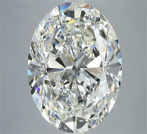 Picture of Natural Diamond 5.01 Carats, Oval with  Cut, I Color, SI1 Clarity and Certified by GIA