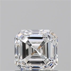 Picture of Natural Diamond 1.01 Carats, Asscher with  Cut, G Color, VS1 Clarity and Certified by GIA