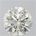 Diamante Natural 4.51 quilates, Redondo , Color L, claridad VVS2 y certificado GIA