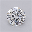 Lab Grown Diamond 1.01 Carats, Round with Ideal Cut, E Color, VS1 Clarity and Certified by IGI
