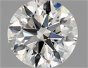 Diamante Natural 0.70 quilates, Redondo , Color H, claridad VVS1 y certificado GIA