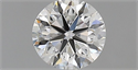 Natural Diamond 0.70 Carats, Round with Very Good Cut, F Color, IF Clarity and Certified by GIA