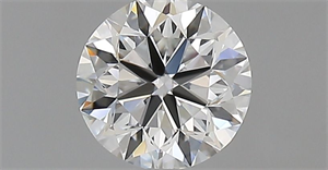 Picture of Natural Diamond 0.70 Carats, Round with Very Good Cut, F Color, IF Clarity and Certified by GIA