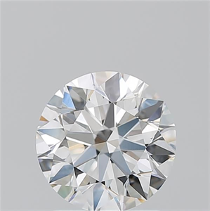 Picture of Natural Diamond 1.70 Carats, Round with Excellent Cut, H Color, VS2 Clarity and Certified by GIA