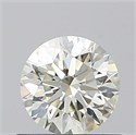 Natural Diamond 0.61 Carats, Round with Excellent Cut, M Color, VS2 Clarity and Certified by GIA