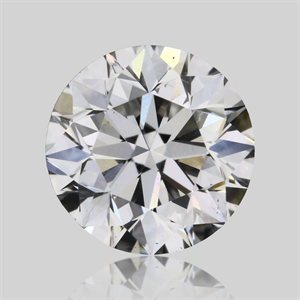 Picture of Natural Diamond 0.70 Carats, Round with Very Good Cut, H Color, SI1 Clarity and Certified by GIA