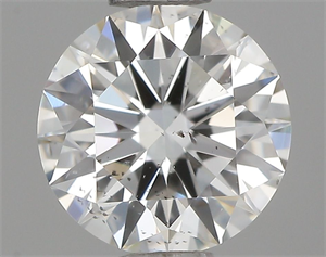 Picture of Natural Diamond 0.66 Carats, Round with Excellent Cut, J Color, SI2 Clarity and Certified by GIA