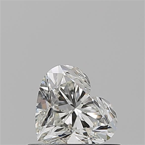 Picture of Natural Diamond 0.50 Carats, Heart with  Cut, I Color, VS1 Clarity and Certified by GIA