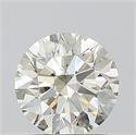 Diamante Natural 1.33 quilates, Redondo , Color K, claridad SI2 y certificado IGI