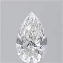 Diamante Natural 2.51 quilates, De pera , Color D, claridad SI1 y certificado GIA