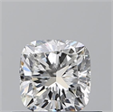 Natural Diamond 0.50 Carats, Cushion with  Cut, G Color, VVS2 Clarity and Certified by GIA