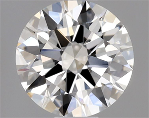 Foto Diamante Natural 0.50 quilates, Redondo , Color H, claridad VS1 y certificado GIA de