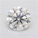 Natural Diamond 1.00 Carats, Round with Very Good Cut, G Color, I1 Clarity and Certified by GIA
