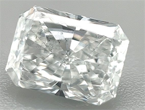 Picture of Natural Diamond 1.01 Carats, Radiant with  Cut, E Color, SI1 Clarity and Certified by GIA
