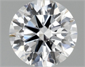 Del inventario de diamantes de laboratorio, 1.10 quilates, Redondo , Color D, claridad VS2 y certificado IGI