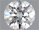 Natural Diamond 0.55 Carats, Round with Excellent Cut, E Color, SI2 Clarity and Certified by GIA