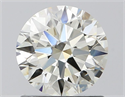 Diamante Natural 1.00 quilates, Redondo , Color J, claridad SI1 y certificado IGI