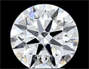 Del inventario de diamantes de laboratorio, 2.05 quilates, Redondo , Color D, claridad VVS2 y certificado IGI