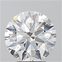 Natural Diamond 2.88 Carats, Round with Excellent Cut, D Color, FL Clarity and Certified by GIA
