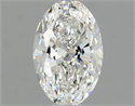 Diamante Natural 0.61 quilates, Ovalado , Color G, claridad VVS2 y certificado GIA