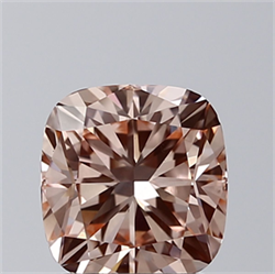 Picture of Lab Grown Diamond 1.73 Carats, Cushion with  Cut, Fancy Intense Pink Color, VS1 Clarity and Certified by IGI
