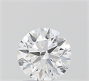 Lab Grown Diamond 1.04 Carats, Round with Ideal Cut, D Color, VVS1 Clarity and Certified by IGI