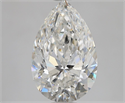 Natural Diamond 2.35 Carats, Pear with  Cut, G Color, SI2 Clarity and Certified by GIA