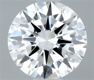 Foto Diamante Natural 0.47 quilates, Redondo , Color E, claridad IF y certificado GIA de