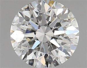 Picture of Natural Diamond 1.03 Carats, Round with Excellent Cut, J Color, SI1 Clarity and Certified by GIA