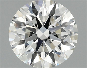 Picture of Lab Grown Diamond 1.52 Carats, Round with Excellent Cut, F Color, VVS2 Clarity and Certified by IGI