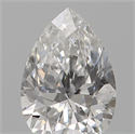 Natural Diamond 0.23 Carats, Pear with  Cut, E Color, SI2 Clarity and Certified by GIA
