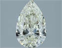 Natural Diamond 1.71 Carats, Pear with  Cut, J Color, SI1 Clarity and Certified by IGI