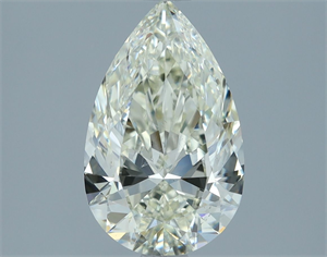 Picture of Natural Diamond 1.71 Carats, Pear with  Cut, J Color, SI1 Clarity and Certified by IGI