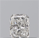 Diamante Natural 0.23 quilates, Radiante , Color E, claridad VVS1 y certificado GIA