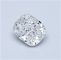 Natural Diamond 0.70 Carats, Cushion with  Cut, F Color, SI1 Clarity and Certified by GIA