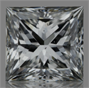 Natural Diamond 0.50 Carats, Princess with  Cut, G Color, VS1 Clarity and Certified by GIA