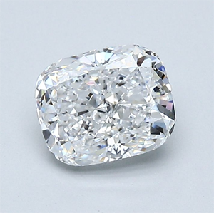 Foto Diamante Natural 1.20 quilates, Del cojín , Color D, claridad VVS2 y certificado GIA de