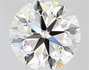 Picture of Natural Diamond 1.00 Carats, Round with Very Good Cut, J Color, SI1 Clarity and Certified by GIA