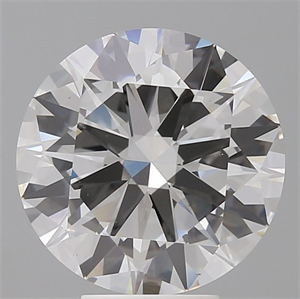 Picture of Lab Grown Diamond 5.52 Carats, Round with Excellent Cut, E Color, VS1 Clarity and Certified by IGI