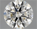Natural Diamond 0.81 Carats, Round with Excellent Cut, I Color, SI1 Clarity and Certified by GIA