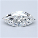 Natural Diamond 4.51 Carats, Marquise with  Cut, G Color, I1 Clarity and Certified by GIA