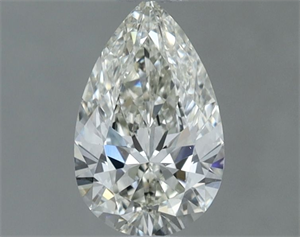 Foto Diamante Natural 0.50 quilates, De pera , Color J, claridad VVS1 y certificado GIA de
